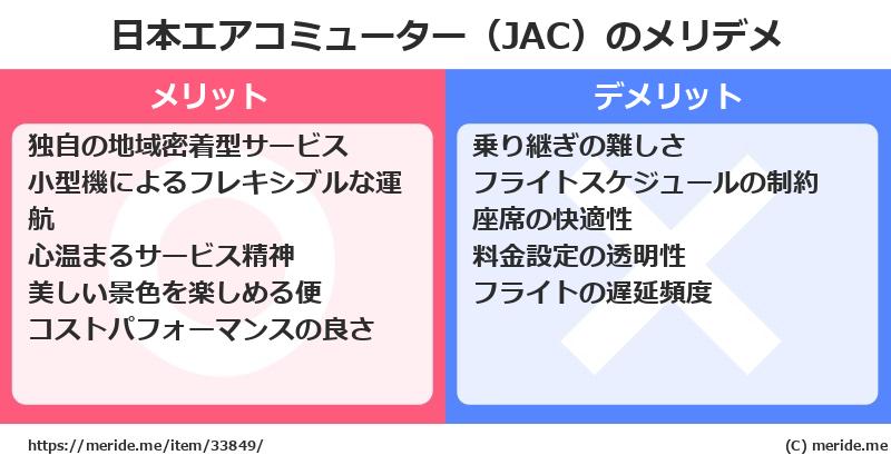 日本エアコミューター（JAC）のメリットとデメリットは？ [空港]  メリデメ