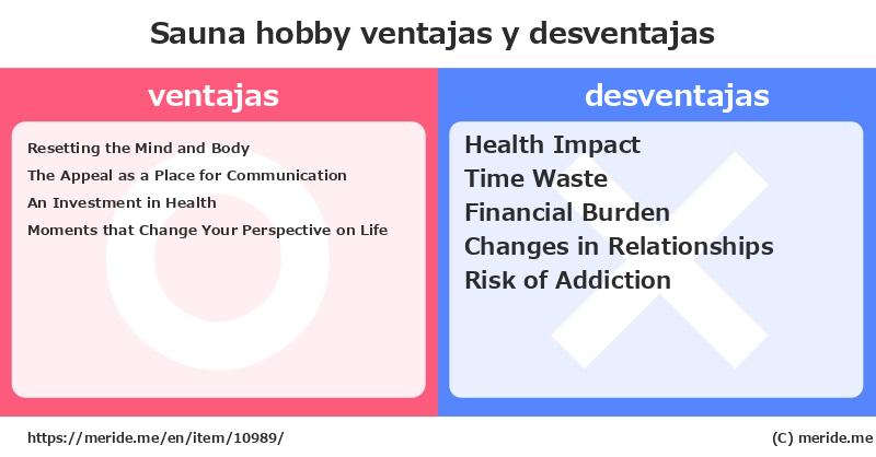 Sauna  ¿ventajas y desventajas?  [hobby]  merideme