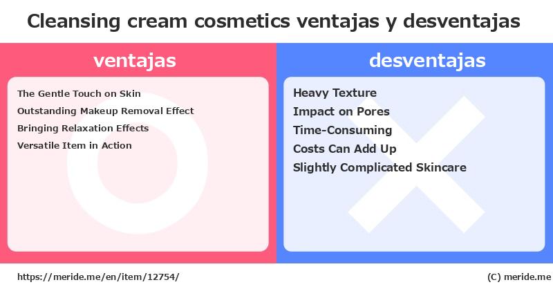 Cleansing cream  ¿ventajas y desventajas?  [cosmetics]  merideme