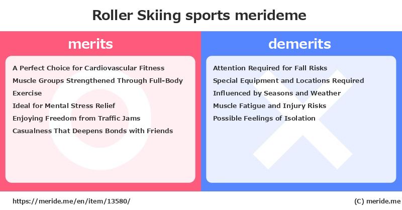 Roller Skiing  merits and demerits?  [sports]  merideme