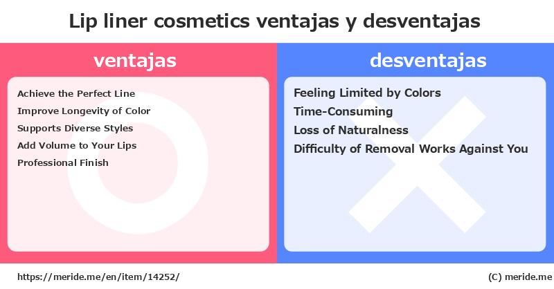 Lip liner  ¿ventajas y desventajas?  [cosmetics]  merideme