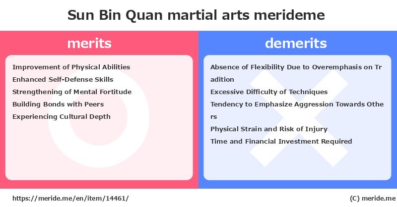 Sun Bin Quan  merits and demerits?  [martial arts]  merideme