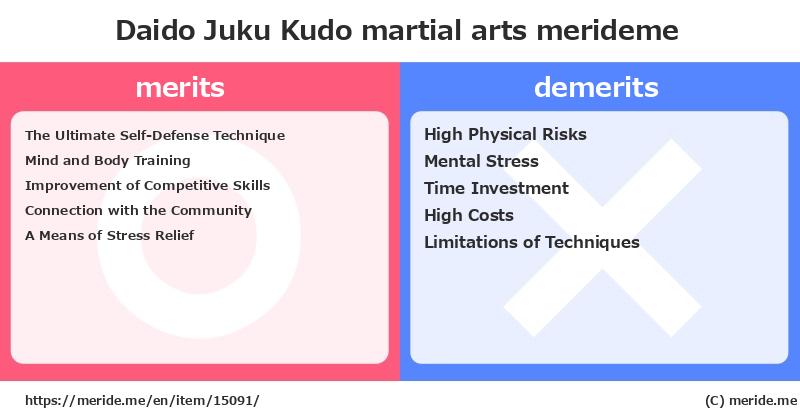 Daido Juku Kudo  merits and demerits?  [martial arts]  merideme