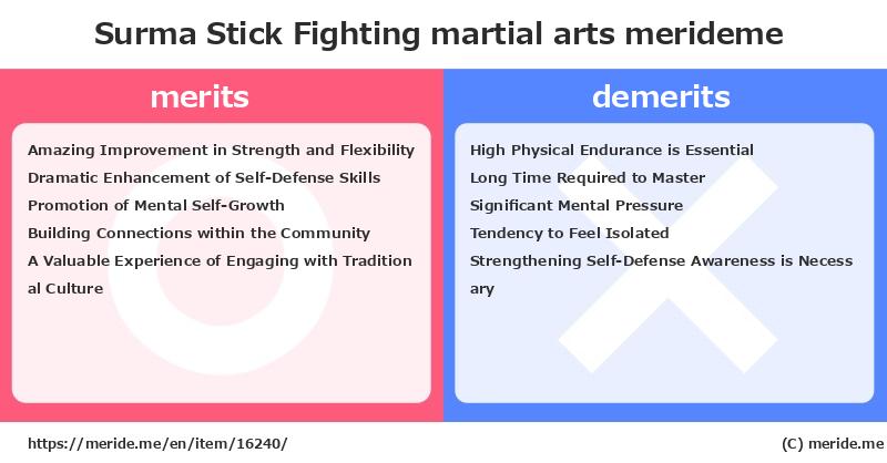 Surma Stick Fighting  merits and demerits?  [martial arts]  merideme