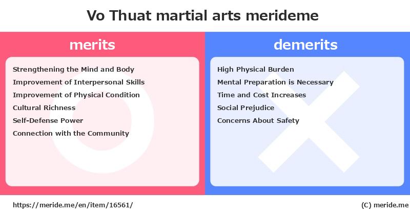 Vo Thuat  merits and demerits?  [martial arts]  merideme