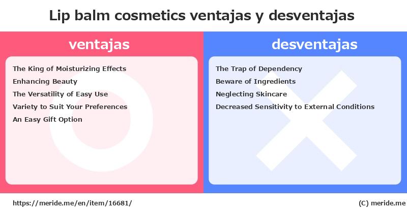 Lip balm  ¿ventajas y desventajas?  [cosmetics]  merideme