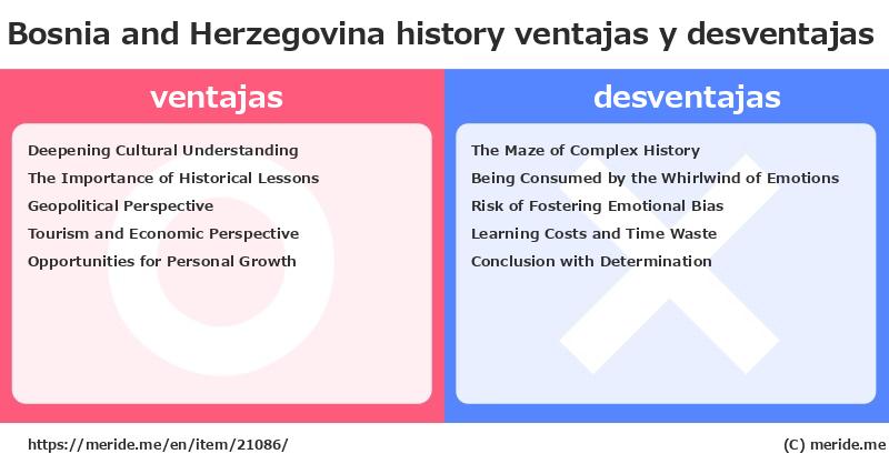 Bosnia and Herzegovina  merits and demerits?  [history]  merideme