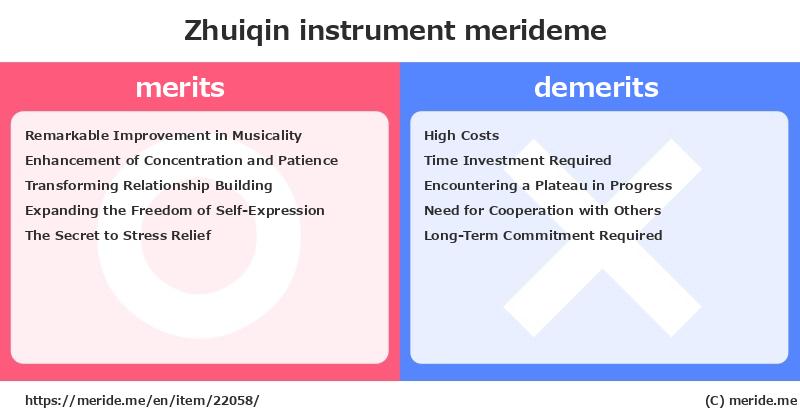 Zhuiqin  merits and demerits?  [instrument]  merideme