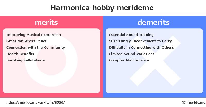 Harmonica  merits and demerits?  [hobby]  merideme